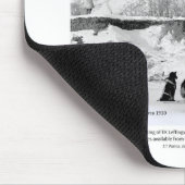 英米の北極の探険I - Luncの時間 マウスパッド (コーナー)