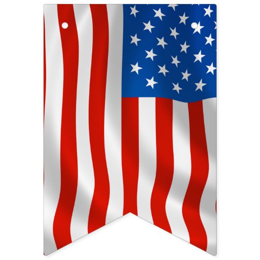 英米アメリカおよびイギリスの旗 バンティングフラッグ (第1の旗)