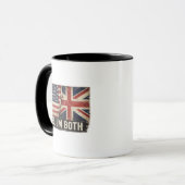 英米マグカップ、英米の二重国籍ギフト、N マグカップ (正面左)