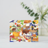 英素晴らし国食はがき ポストカード (スタンド正面)