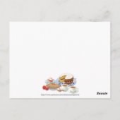 英素晴らし国食はがき ポストカード (裏面)