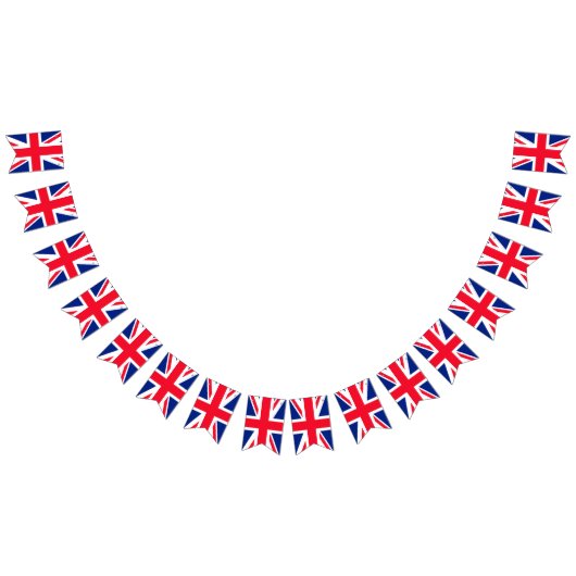 英統一された国ユニオンジャック バンティングフラッグ (全)