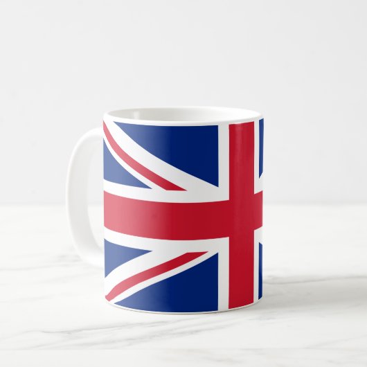 英統一された国国旗 コーヒーマグカップ (正面左)