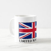 英統一された国国旗 コーヒーマグカップ (正面左)