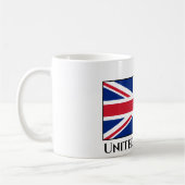英統一された国国旗 コーヒーマグカップ (左)