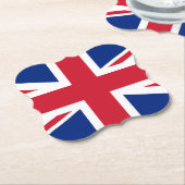 英統一された国国旗 ペーパーコースター (アングル)
