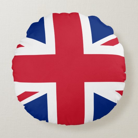 英統一された国国旗 ラウンドクッション (正面)
