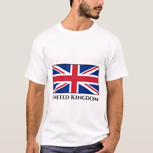 英統一された国国旗 Tシャツ (正面)