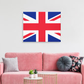 英統一された国（イギリス国旗） （ユニオンジャック） （英国） GB キャンバスプリント (インサイチュ (リビング))