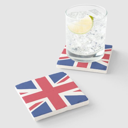 英統一された国(イギリス国旗) (ユニオンジャック) (英国) GB ストーンコースター (横)