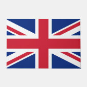 英統一された国(イギリス国旗) (ユニオンジャック) (英国) GB ドアマット (正面)
