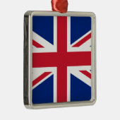 英統一された国(イギリス国旗) (ユニオンジャック) (英国) GB メタルオーナメント (右)