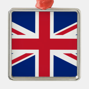 英統一された国(イギリス国旗) (ユニオンジャック) (英国) GB メタルオーナメント