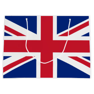 英統一された国(イギリス国旗) (ユニオンジャック) (英国) GB ラージペーパーバッグ