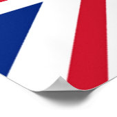 英統一された国/英国/ユニオン・ジャック国旗のポスター ポスター (角)