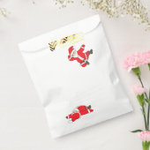 英語おもしろいブルドッグツリークリスマスライトXm フェイバーバッグ (封をした状態)