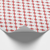 英語および誇りを持った- Stゲオルゲス日4月23日 ラッピングペーパー (角)