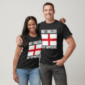 英語ではなく、サポートするイギリス国旗のサポート Tシャツ (ユニセックス)