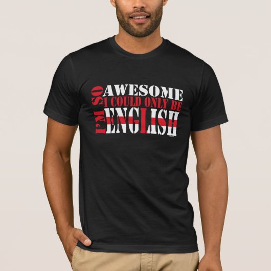 英語と素晴らし Tシャツ (正面)