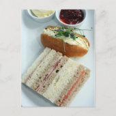 英語のアフタヌーンティー ポストカード (正面)