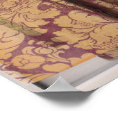 英語のコテージフェイクウィンドウビュー ポスター (角)