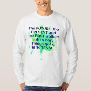 英語のジョーク·シャツ·グリーン·テンおもしろいス Tシャツ