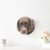 英語のスプリンガー ラウンド壁時計 (ホーム)