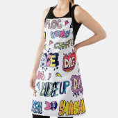 英語のスラング語、ドードルレタリング エプロン (インサイチュ)