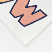 英語のスラング語、ドードルレタリング フリースブランケット (角)