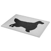 英語のセッターサイロブラック カッティングボード (角)