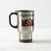 英語のセッターマザーのプレゼント トラベルマグ (左)