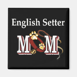 英語のセッターマザーのプレゼント マグネット
