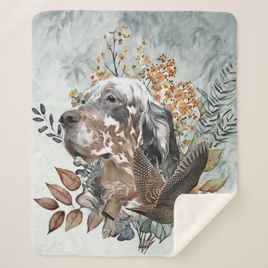 英語のセッター， Woodcock狩り, Art シェルパブランケット (正面)
