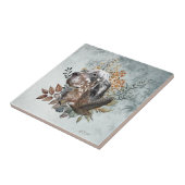 英語のセッター， Woodcock狩り, Art タイル (側面)