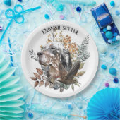 英語のセッター， Woodcock狩り, Art ペーパープレート (パーティー)