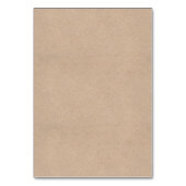 英語のバラ結婚式招待状テーブル番号 テーブルナンバー (裏面)