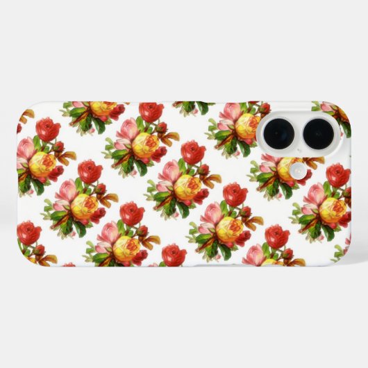 英語のバラ Case-Mate iPhoneケース (裏面 (横))
