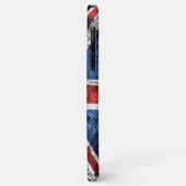 英語のフラグにテキストを追加する装飾用クッション Case-Mate iPhoneケース (裏面/左)