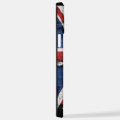 英語のフラグにテキストを追加する装飾用クッション iPhoneケース (右側面)