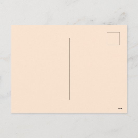 英語のブルドッグオレンジを扱うトリック シーズンポストカード (裏面)