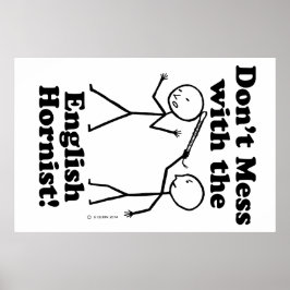 英語のホイストを弄ぶな ポスター