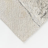 英語のマスチフ(ブリンドル)絵画の犬芸術 フリースブランケット (角)