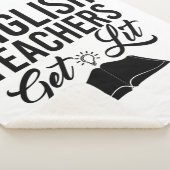 英語の先生が点灯 シェルパブランケット (3/4)