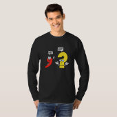英語の先生の文法コスチューム 英語なんて Tシャツ (正面フル)