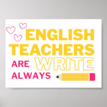 英語の先生は常に正しい
