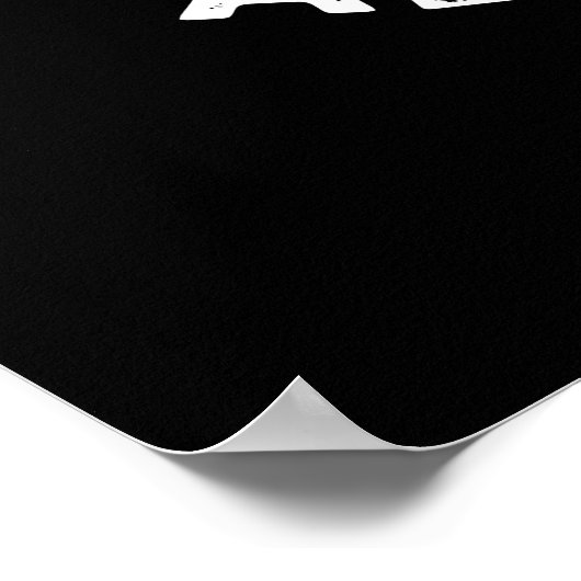 英語の先生書は常にペンシルプンダークBG ポスター (角)