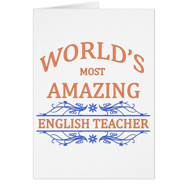 英語の先生 (正面)