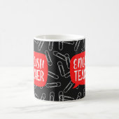 英語の先生 コーヒーマグカップ (中央)