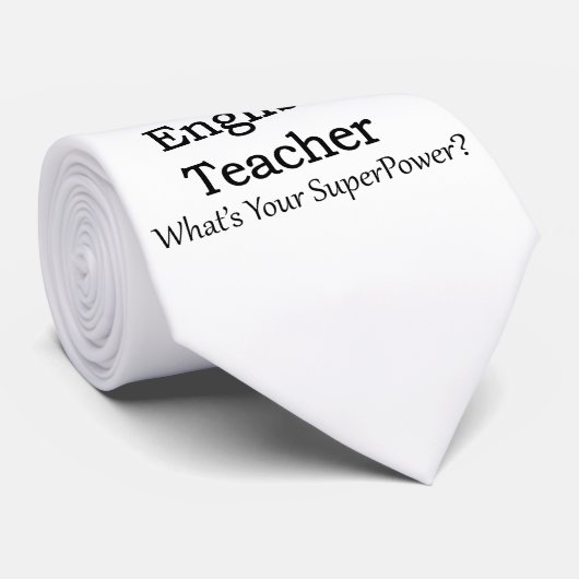 英語の先生 ネクタイ (ロール)