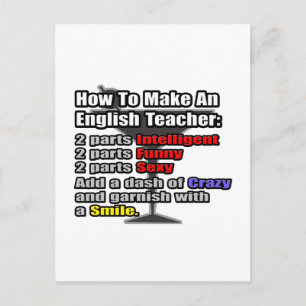 英語の先生 ポストカード